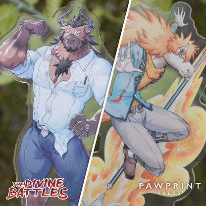 Divine Battles: Acrylic Stands