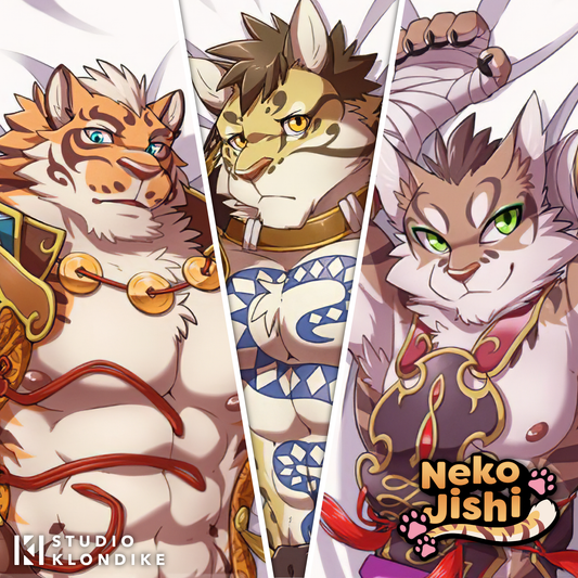 Nekojishi: Dakimakura Body Pillow Covers